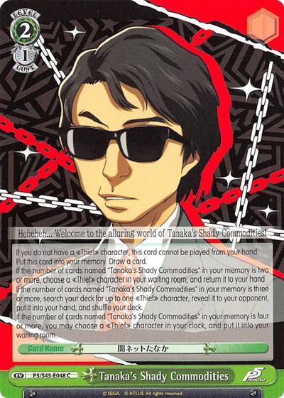 Tanaka's Shady Commodities P5/S45-E048 C