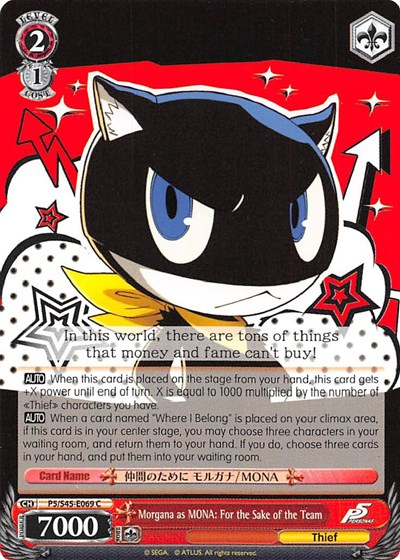 Morgana as MONA: For the Sake of the Team P5/S45-E069 C