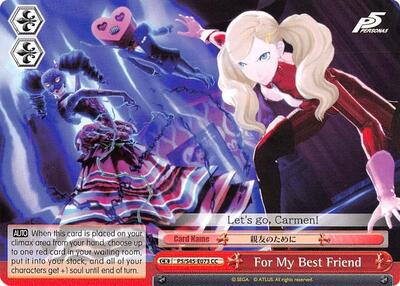For My Best Friend P5/S45-E073 CC