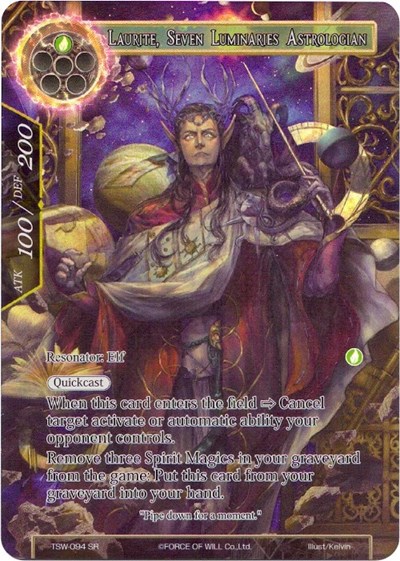 Laurite, Seven Luminaries Astrologian 