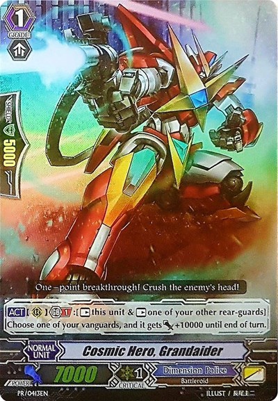 Cosmic Hero, Grandaider [P-Format] PR/0413EN