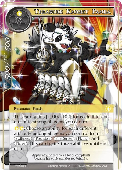 Treasure Knight Panda 
