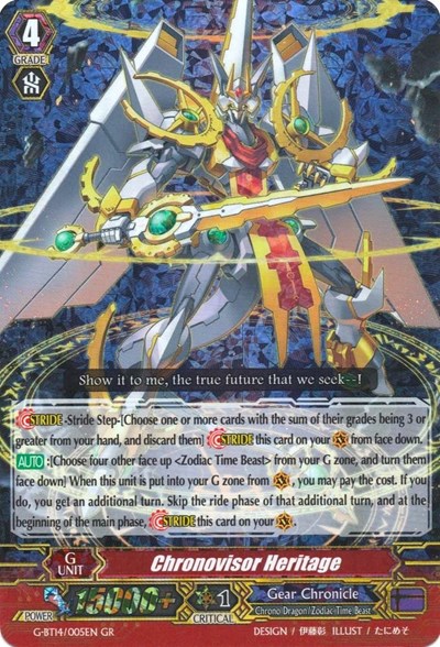 Chronovisor Heritage [G Format] G-BT14/005EN