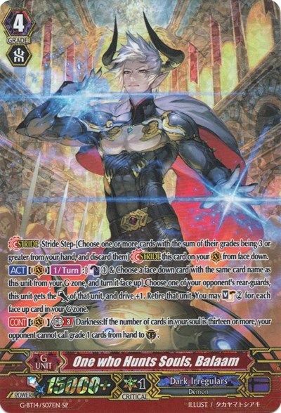 One who Hunts Souls, Balaam [G Format] G-BT14/S07EN
