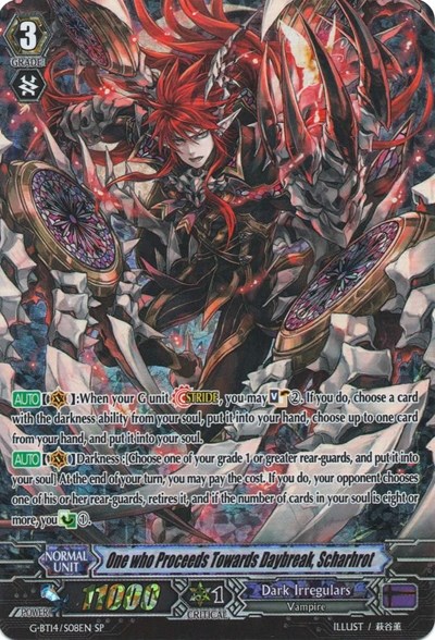 One who Proceeds Towards Daybreak, Scharhrot [G Format] G-BT14/S08EN