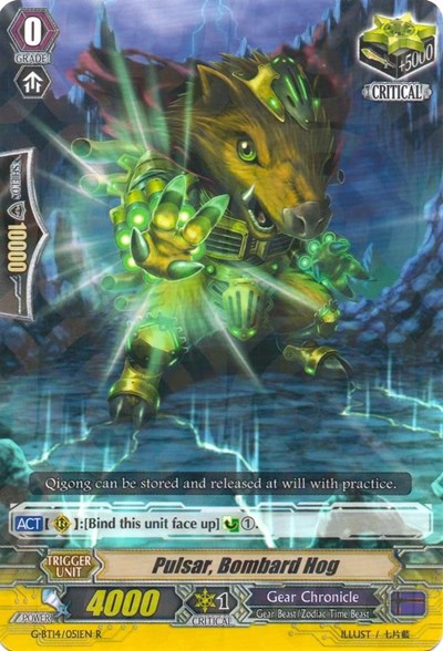 Pulsar, Bombard Hog [G Format] G-BT14/051EN