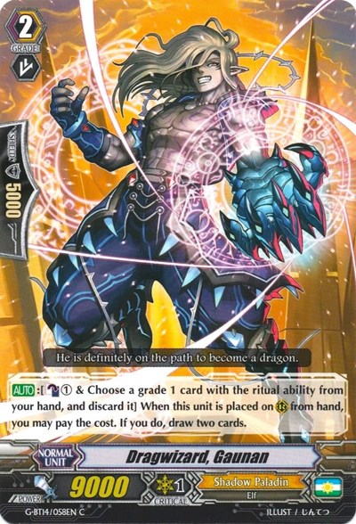 Dragwizard, Gaunan [G Format] G-BT14/058EN