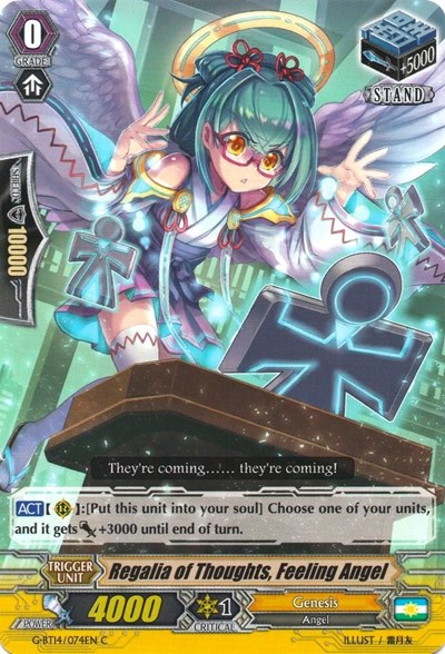 Regalia of Thoughts, Feeling Angel [G Format] G-BT14/074EN