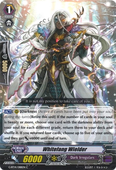 Whitefang Wielder [G Format] G-BT14/088EN