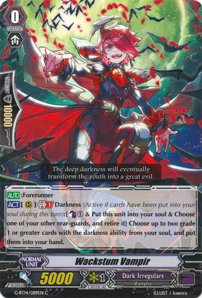 Wackstum Vampir [G Format] G-BT14/089EN