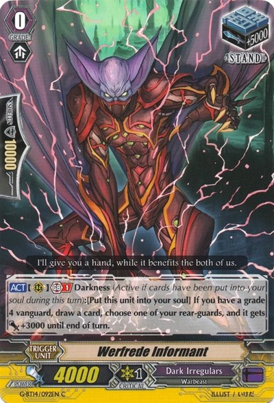 Werfrede Informant [G Format] G-BT14/092EN