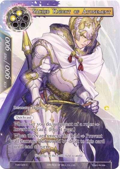 Sacred Knight of Atonement // Dark Knight of Conviction 