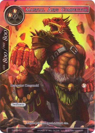 Martial Arts Competitor 