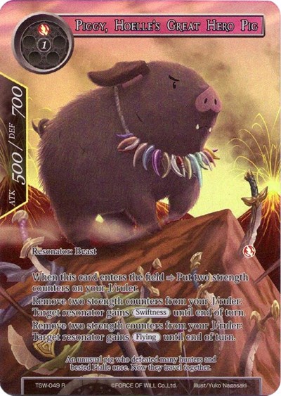 Piggy, Hoelle's Great Hero Pig 