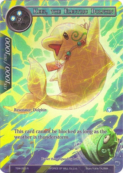 Keez, the Electric Dolphin 