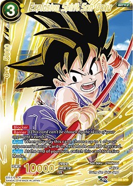 Explosive Spirit Son Goku BT3-088