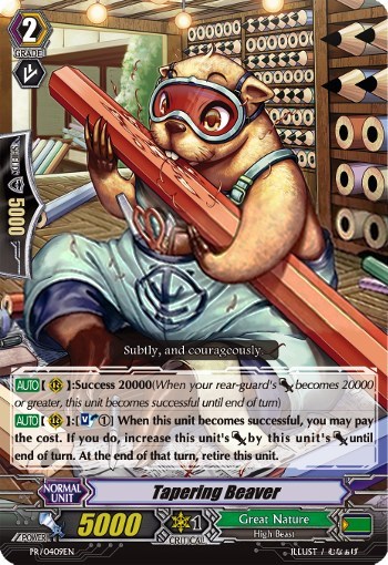 Tapering Beaver [G Format] PR/0409EN