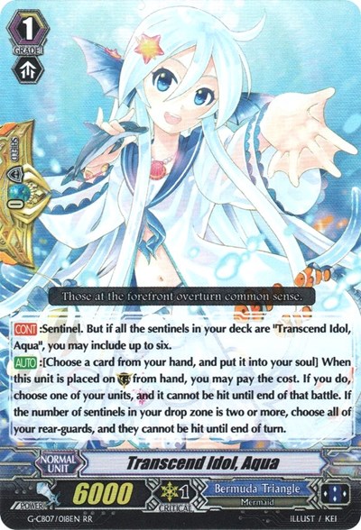 Transcend Idol, Aqua [G Format] G-CB07/018EN