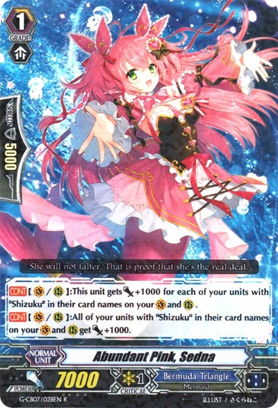 Abundant Pink, Sedna [G Format] G-CB07/028EN
