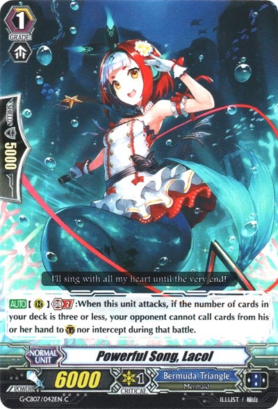 Powerful Song, Lacol [G Format] G-CB07/042EN