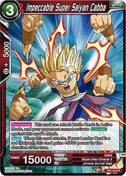 Impeccable Super Saiyan Cabba TB1-010