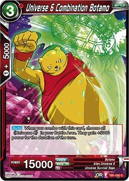 Universe 6 Combination Botamo TB1-020