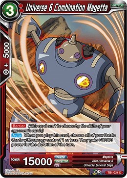 Universe 6 Combination Magetta TB1-021