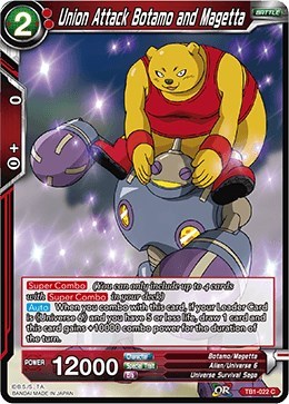 Union Attack Botamo and Magetta TB1-022