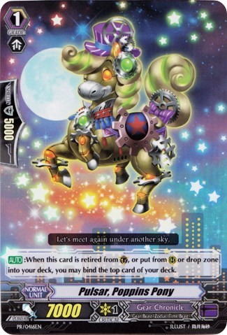 Pulsar, Poppins Pony [G Format] PR/0416EN