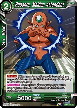 Rabanra, Maiden Attendant TB1-061
