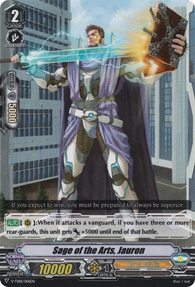Sage of the Arts, Jauron [V Format] V-TD01/006EN