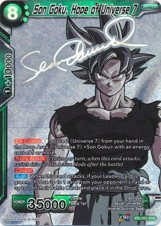 Son Goku, Hope of Universe 7 TB1-052