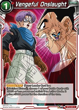 Vengeful Onslaught BT4-022