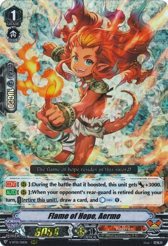 Flame of Hope, Aermo [V Format] V-BT01/011EN