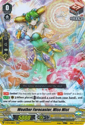 Weather Forecaster, Miss Mist [V Format] V-BT01/018EN