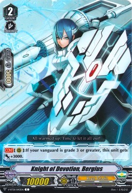 Knight of Devotion, Bergius [V Format] V-BT01/043EN