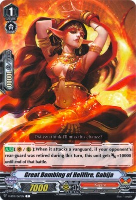Great Bombing of Hellfire, Gabija [V Format] V-BT01/067EN