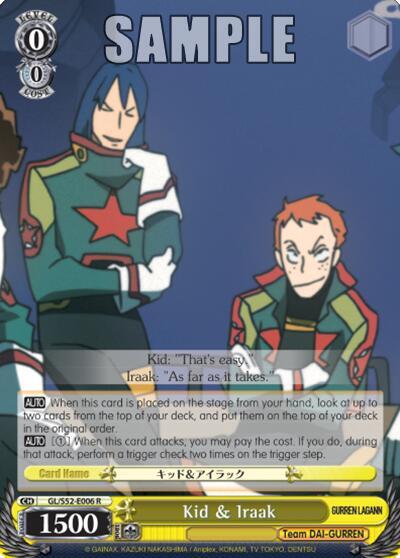 Kid & Iraak GL/S52-E006