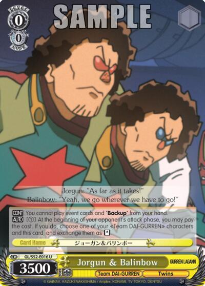 Jorgun & Balinbow GL/S52-E016