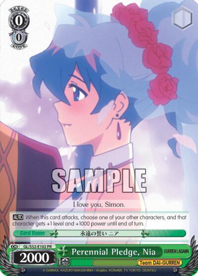 Perennial Pledge, Nia GL/S52-E102 PR