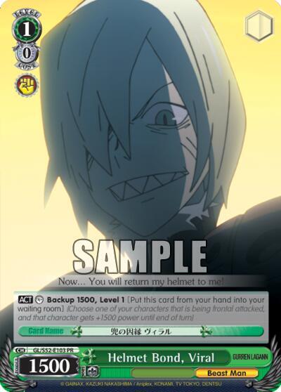 Helmet Bond, Viral GL/S52-E103 PR