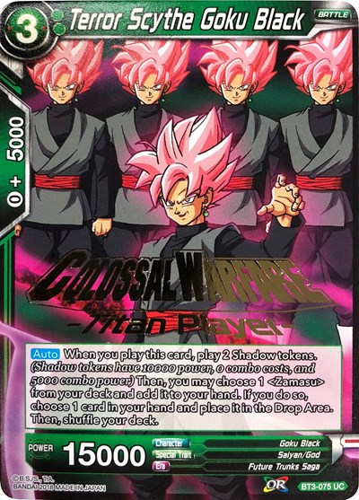 Terror Scythe Goku Black BT3-075