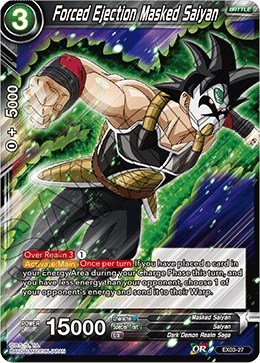 Forced Ejection Masked Saiyan EX03-27