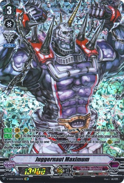 Juggernaut Maximum [V Format] V-EB01/OR02EN