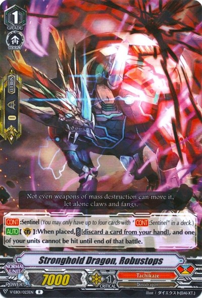 Stronghold Dragon, Robustops [V Format] V-EB01/023EN