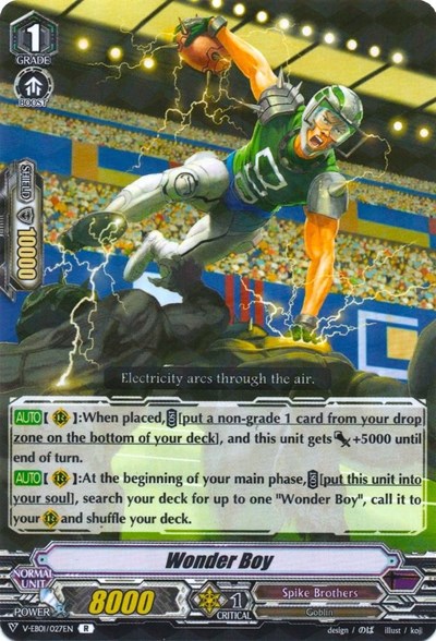 Wonder Boy [V Format] V-EB01/027EN