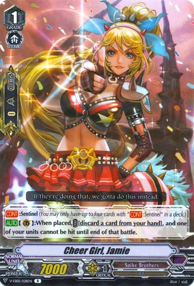 Cheer Girl, Jamie [V Format] V-EB01/028EN