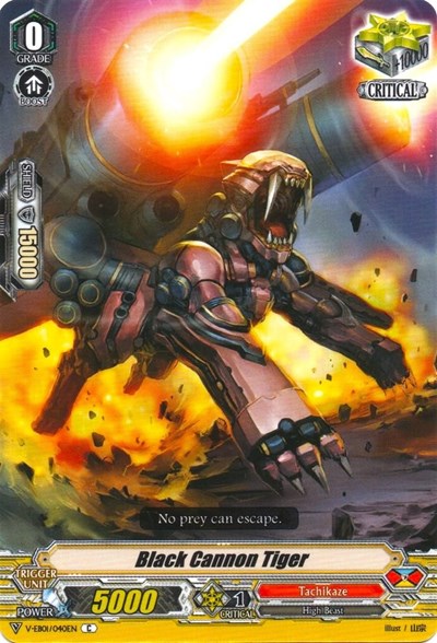 Black Cannon Tiger [V Format] V-EB01/040EN