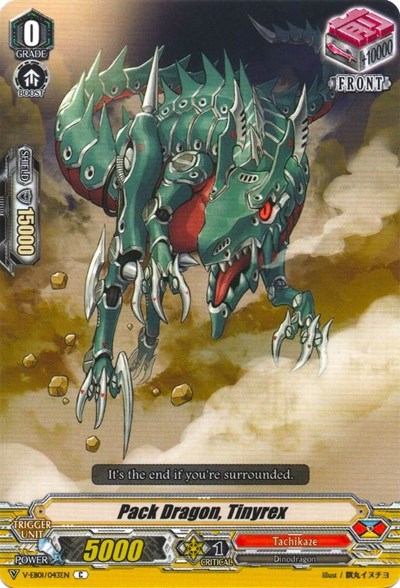 Pack Dragon, Tinyrex [V Format] V-EB01/043EN