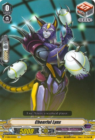 Cheerful Lynx [V Format] V-EB01/054EN